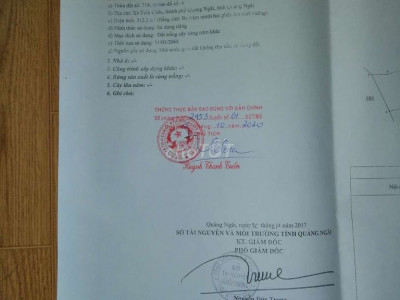 Đất BHK tịnh châu quảng ngãi