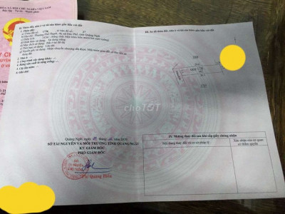 Bán đất thổ cư Khu Đô Thị Sa Huỳnh