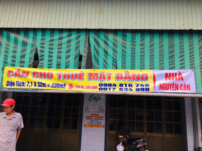 Cần cho thuê nhà mặt tiền gần Ngã ba Thạch Trụ