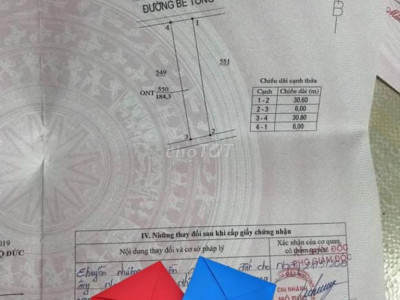 ĐẤT NGAY BIỂN ĐỨC LỢI CHÍNH CHỦ