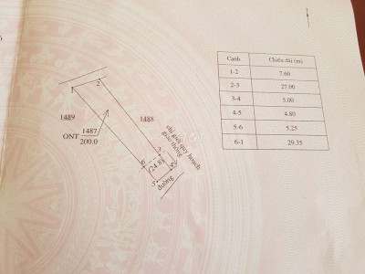 Bán lô đất ở 200m