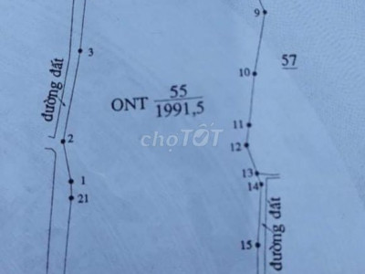 Đất Huyện Tư Nghĩa 1.991m²