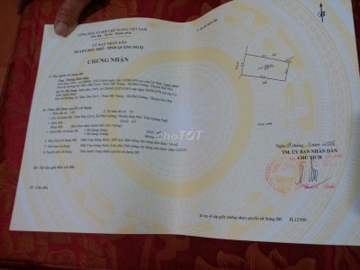 Bán nhà vườn và đất huyện Đức Phổ 4000m²