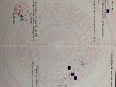 ĐẤT CHÍNH CHỦ 161m2 (5x32) Tịnh Sơn, Sơn Tịnh