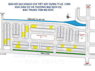 MỞ BÁN ĐẤT NỀN. KDC Và DỊCH VỤ THỊ TRẤN MỘ ĐỨC.