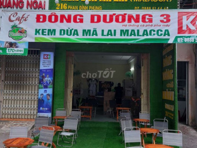 Cần Sang lại quán cà phê - Kem dừa malacca