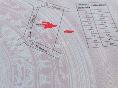 Bán đất Tịnh Hà 318m2 đất ở 100m2