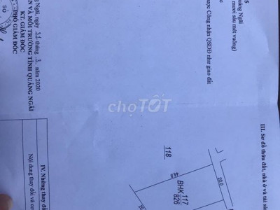 BÁN ĐẤT BHK P. PHỔ QUANG. TX. ĐỨC PHỔ