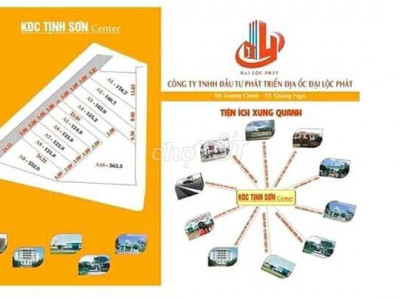 KDC TỊNH SƠN ĐẤT FULL THỔ CƯ  ĐÃ CÓ SỔ