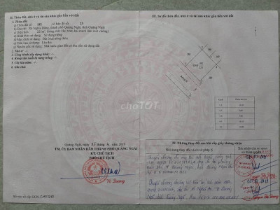 BÁN ĐẤT BIỆT THỰ HƯỚNG TÂY NAM KDC XÃ NGHĨA DŨNG