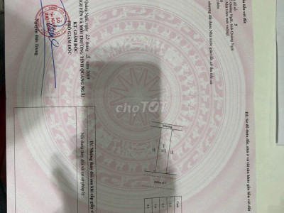 CẦN TIỀN MÙA COVID19 BÁN LỖ LÔ ĐẤT - 100M2 - 820TR