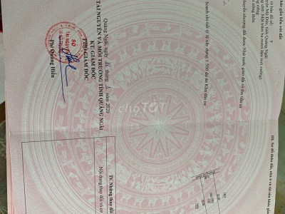 Cần bán gấp lô đất 135m đã có sổ