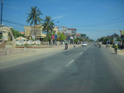 Mặt tiền Phạm Trung Mưu Tư Nghĩa gần chợ