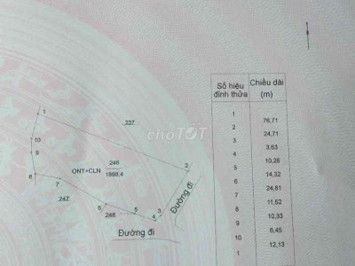 Bán đất xã Hành Minh Nghĩa Hành Quảng Ngãi giá rẻ