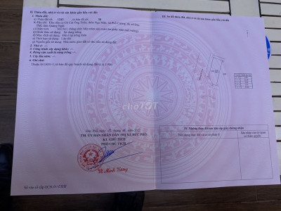 Bán gấp đất ở KDC Gò Cát Ông Triều, giá từ 520tr