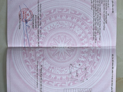 Đất thổ cư bình Sơn bình chương