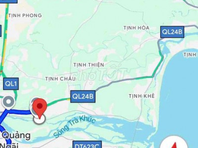 Bán đat Tp Quang Ngãi 25x10,8=270m2 phủ hồng giá 270 triệu