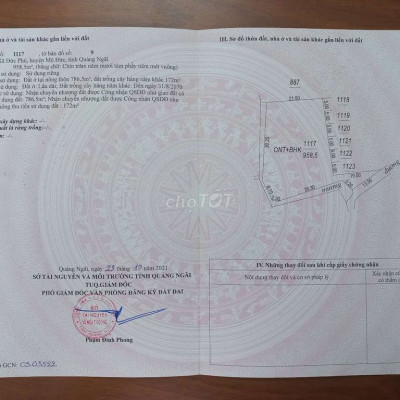 CHÍNH CHỦ CẦN BÁN GẤP ĐẤT THỔ CƯ GẦN UBND