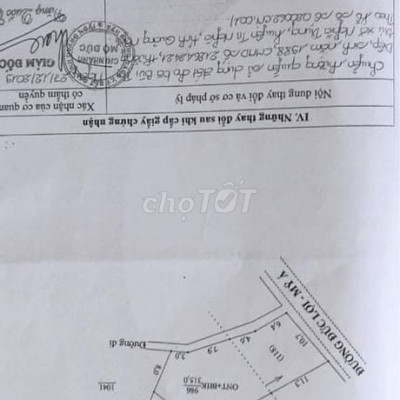 Đất Huyện Mộ Đức 315m² - đường nhựa chạy ra biển