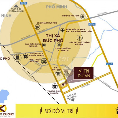 Đất nền trung tâm đức phổ