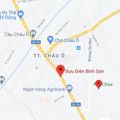 Chính chủ cần bán lô đất trung tâm thị trấn châu ổ