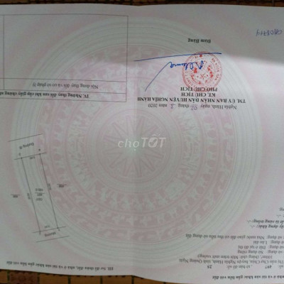 Bán 2 lô liền kề khu Nam Đồng Xít, Nghĩa Hành