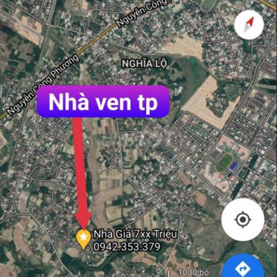 Nhà ven tp quảng ngãi, giá 730tr
