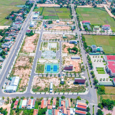 Bán lô An Phú 127m2 đối diện UBND Mộ Đức đường 27m