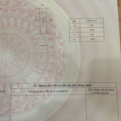 Đất Bàu Cả đường số 1 giá có 3.5 tỷ