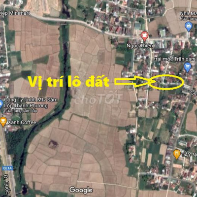 ĐẤT TỊNH PHONG,GẦN NGÃ TƯ HÀNG DA 200M, GIÁ:500TR