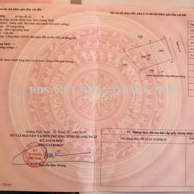 Bán đất tặng nhà nghỉ còn kinh doanh tốt