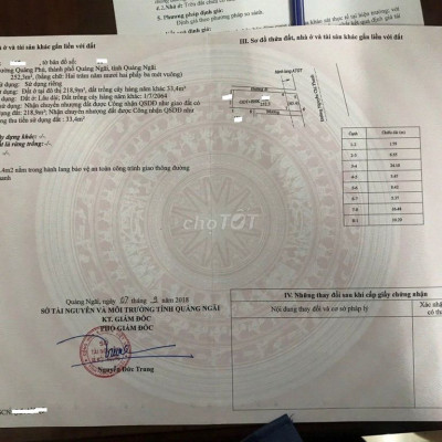 Bán lô đất 252m2, có sẵn nhà kho. giá tốt