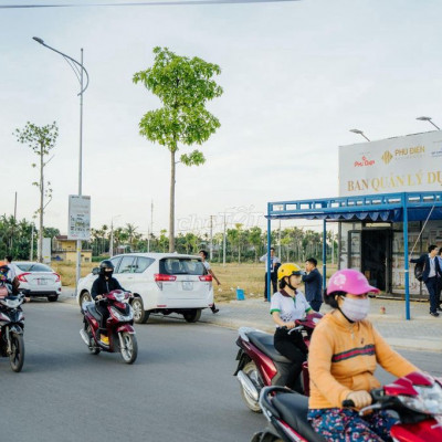 Bán lô góc 2 mặt tiền dự án Phú Điền