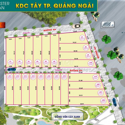 Đất nền giá rẻ ven tp Quảng ngãi giá chỉ 200tr