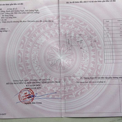 Đất gần ủy ban Nghĩa Dõng chỉ 570tr