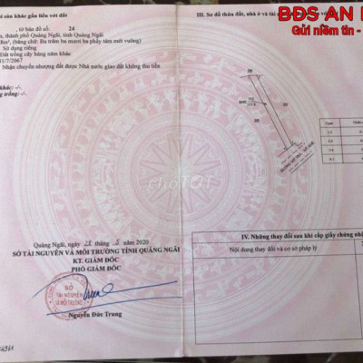 Bán hơn 800m2 đất BHK mặt tiền đường Mỹ Trà Mỹ Khê