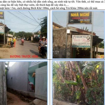 Đất sổ đỏ TP Quảng Ngãi