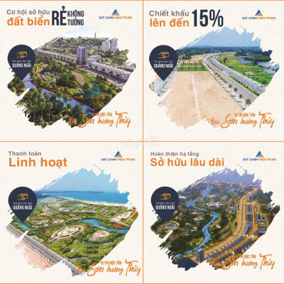 Đất sổ đỏ 144m2,kề biển,Thành Phố Quảng Ngãi