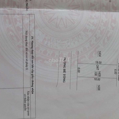 Đất Mặt Tiền Kinh Doanh Khu Phước Chánh - Mộ Đức.