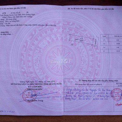 Đất gần chợ Bò