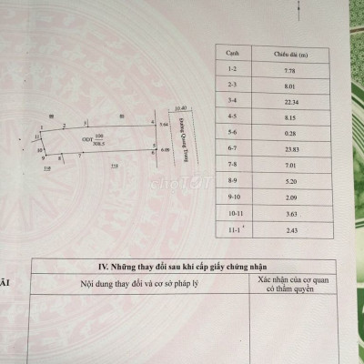Mặt tiền Quang Trung 8,5*36,5 Cách vòng xoay 200m