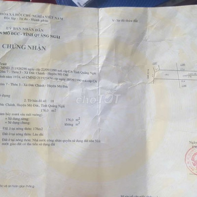 Nhà Mặt Tiền QL 1A, 176m2, mặt tiền 6m