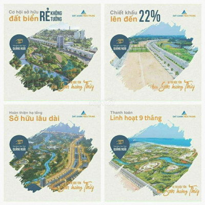 Đất nền dự án Mỹ Khê Quảng Ngãi