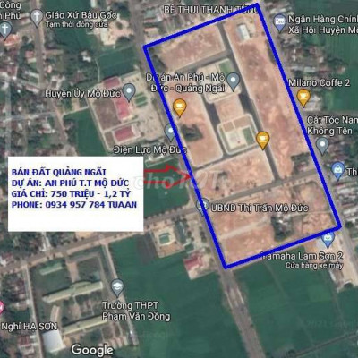 Bán Đất Huyện Mộ Đức 126m2