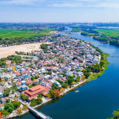 Đất nền ven sông Trà Bồng Q.Ngãi, chỉ 600tr, SỔ ĐỎ