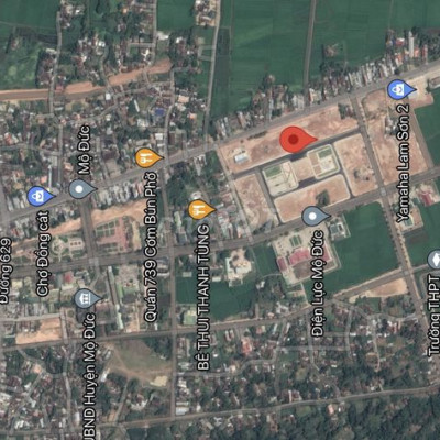 ĐẤT ĐƯỜNG 7,5M, DT 140M2, TT THỊ TRẤN MỘ ĐỨC, QL1A