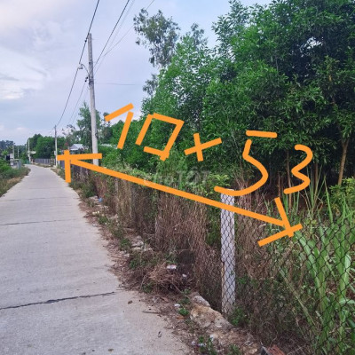 Đất sổ đỏ 530m2(10x53) vùng 6, phổ quang đức phổ