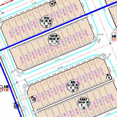 Đất KDC Tây Bầu Giang 100m²