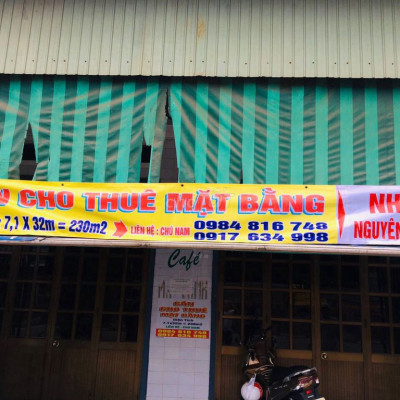 Cần cho thuê nhà mặt tiền gần Ngã ba Thạch Trụ