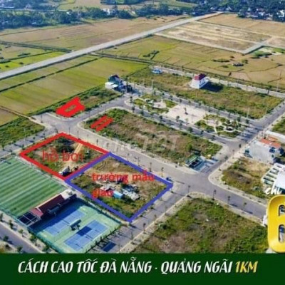 Đất Nghĩa Hành New Center 100m² đường 23m